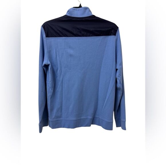 Vineyard Vines Women’s Shep Shirt Pullover Size XS 1/4 Zip Light Blue & Navy - Picture 7 of 7